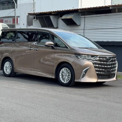 (2023/8) Toyota ALPHARD 2.5 G WELCAB SIDE LIFT-UP SEATS (7 SEATER) (FREE BODYKIT)